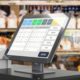 Pos Software placed on the top of the table for Bakery Management